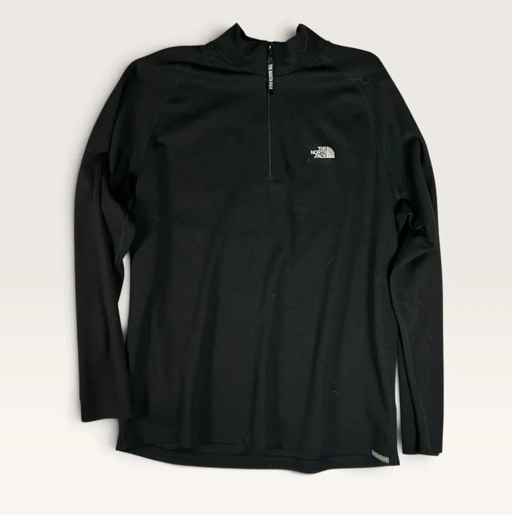 The North Face Vaporwick Quarter Zip Pullover Men's L - Large - Black